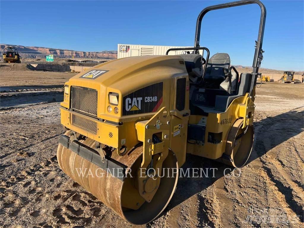CAT CB34B Pôdne kompaktory