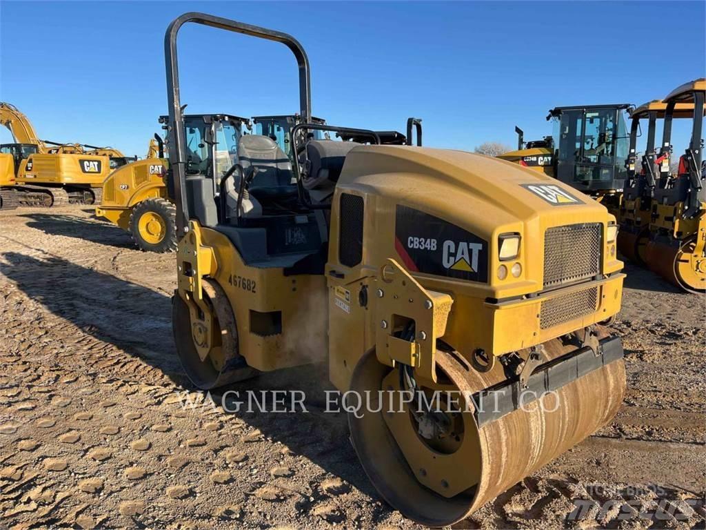 CAT CB34B Pôdne kompaktory