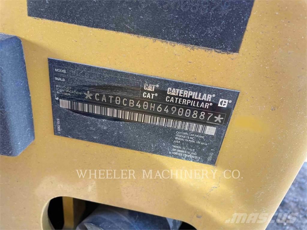 CAT CB4.0 Tandemové valce