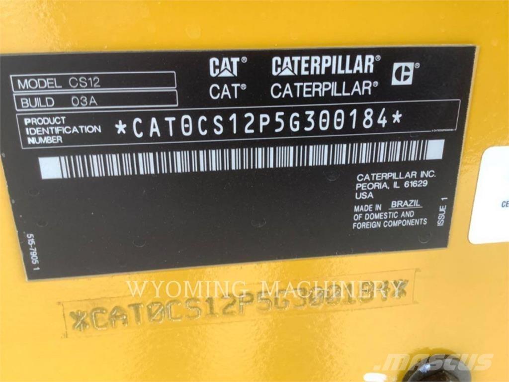 CAT CS12 Rozstrekovače asfaltu