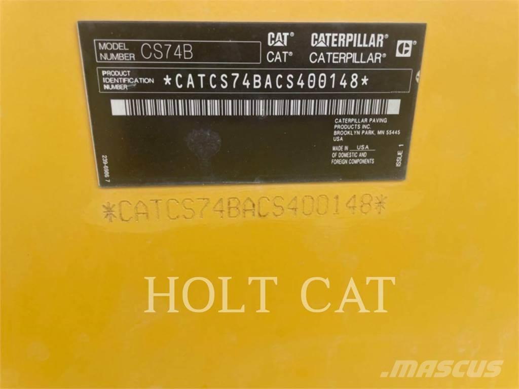 CAT CS74B CAB Ťahačové valce
