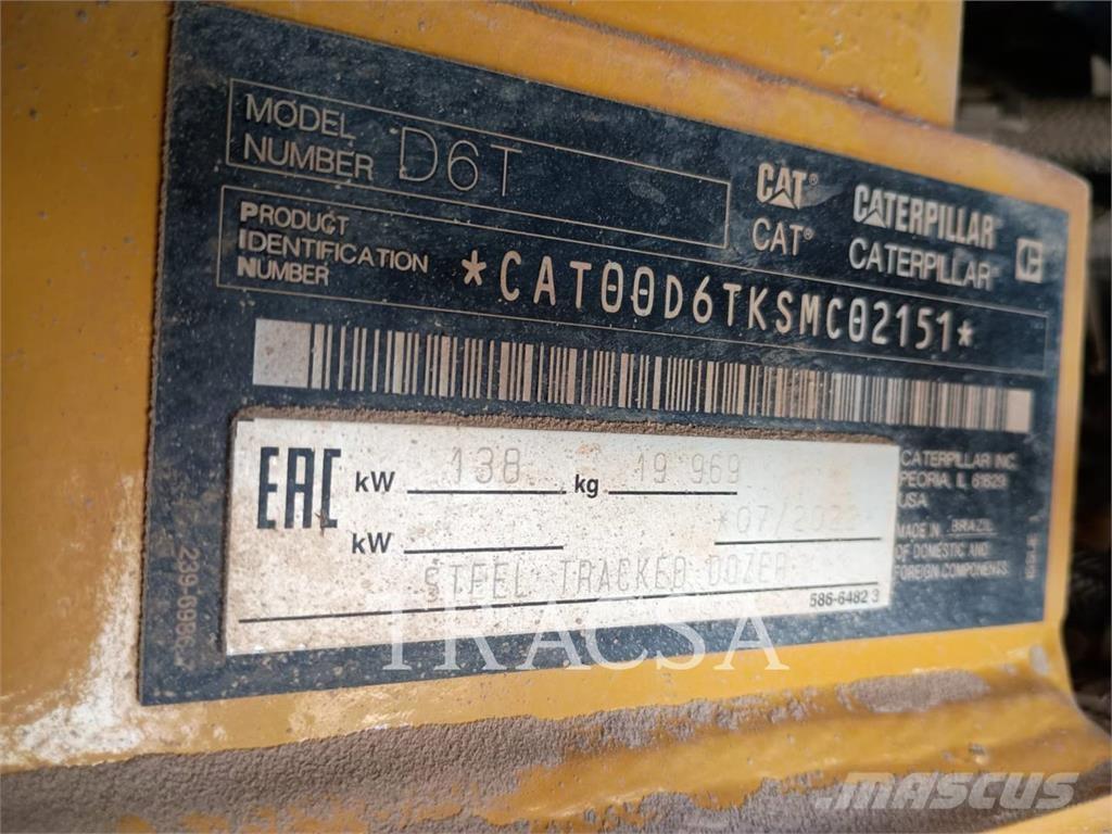 CAT D 6 T Pásové dozéry