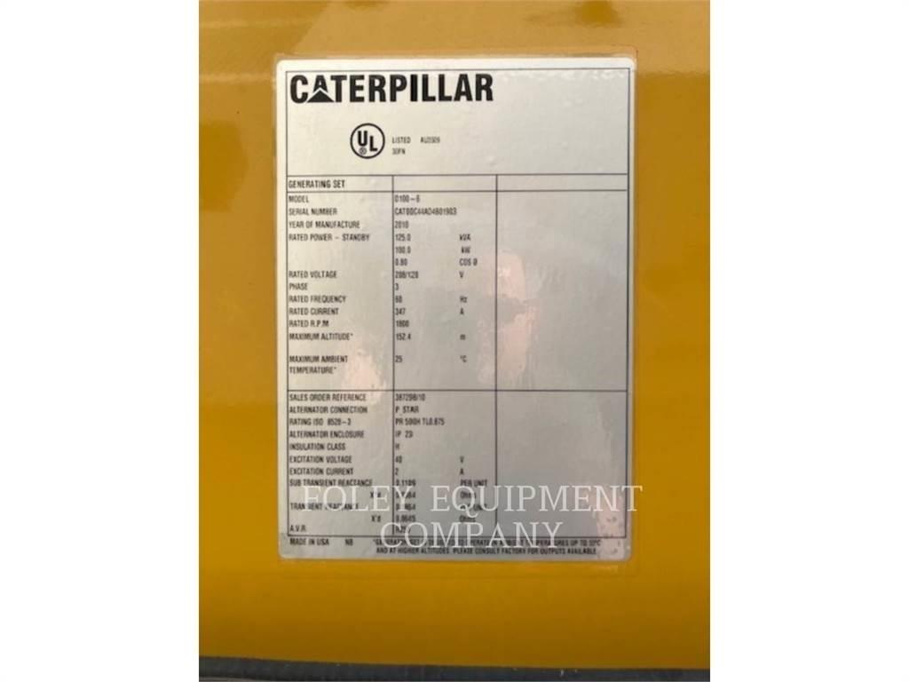 CAT D100 Naftové generátory