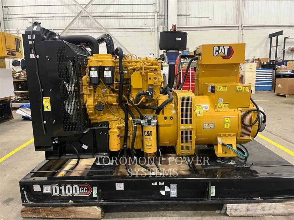 CAT D100GC Naftové generátory