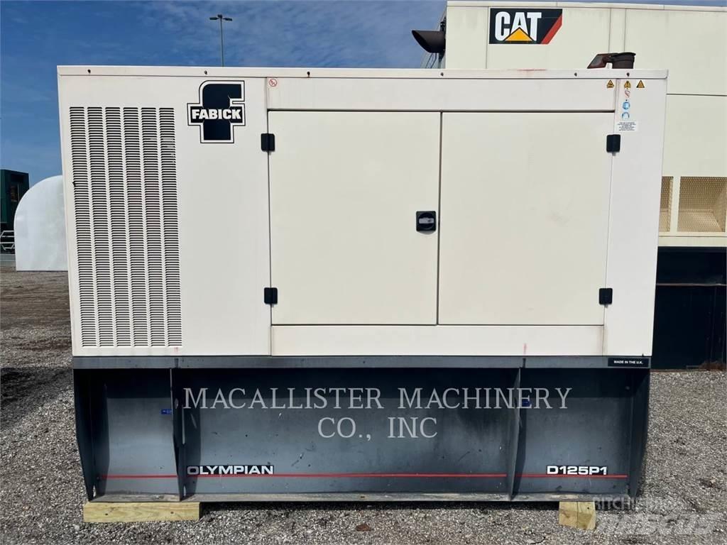 CAT D125P1 Naftové generátory