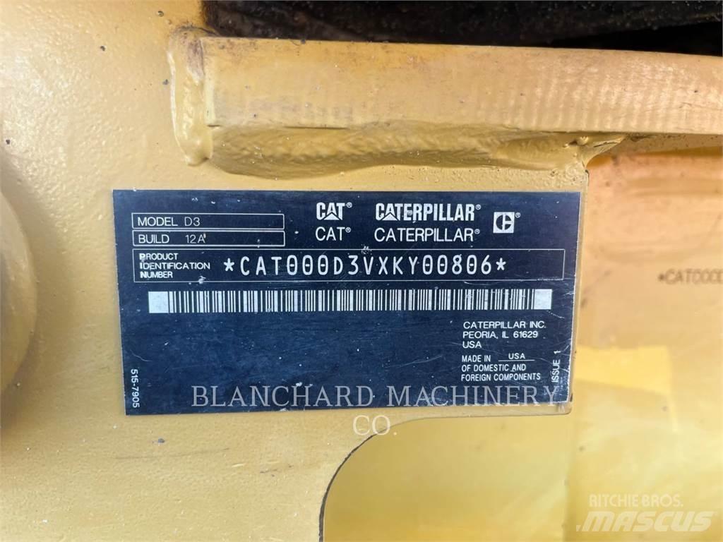 CAT D3-12LGP Pásové dozéry