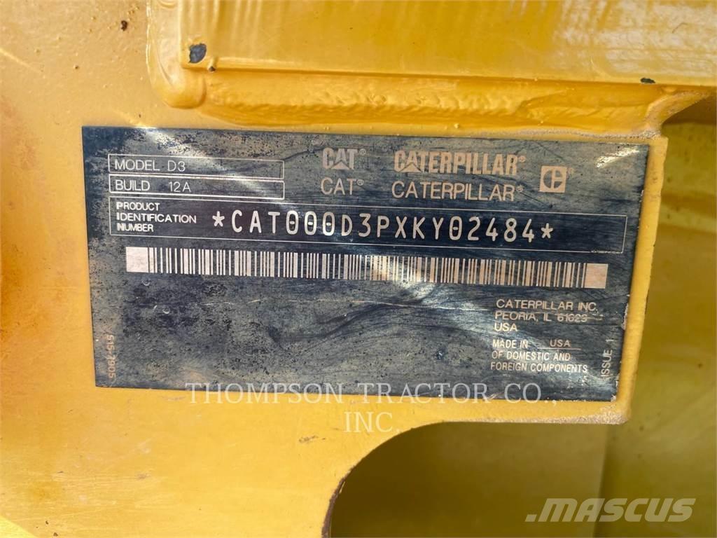 CAT D3 LGP Pásové dozéry