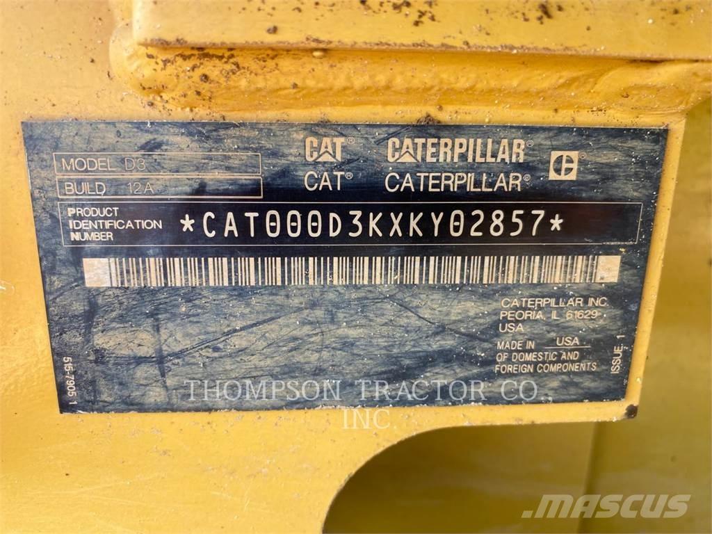 CAT D3LGP Pásové dozéry