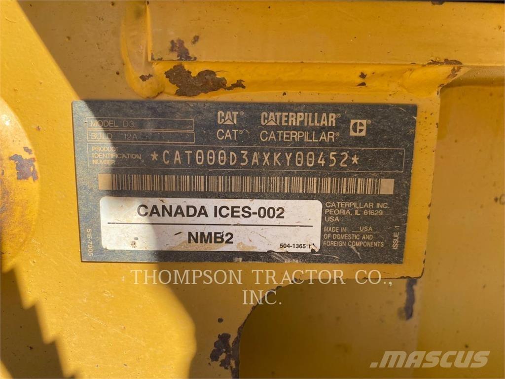CAT D3LGP Pásové dozéry