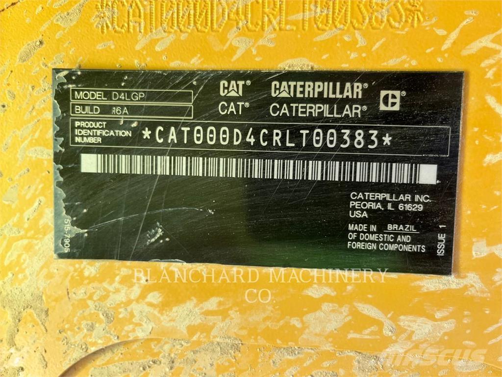 CAT D4 LGP Pásové dozéry