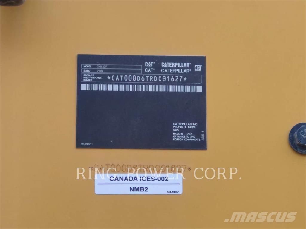 CAT D6LGPVPT Pásové dozéry