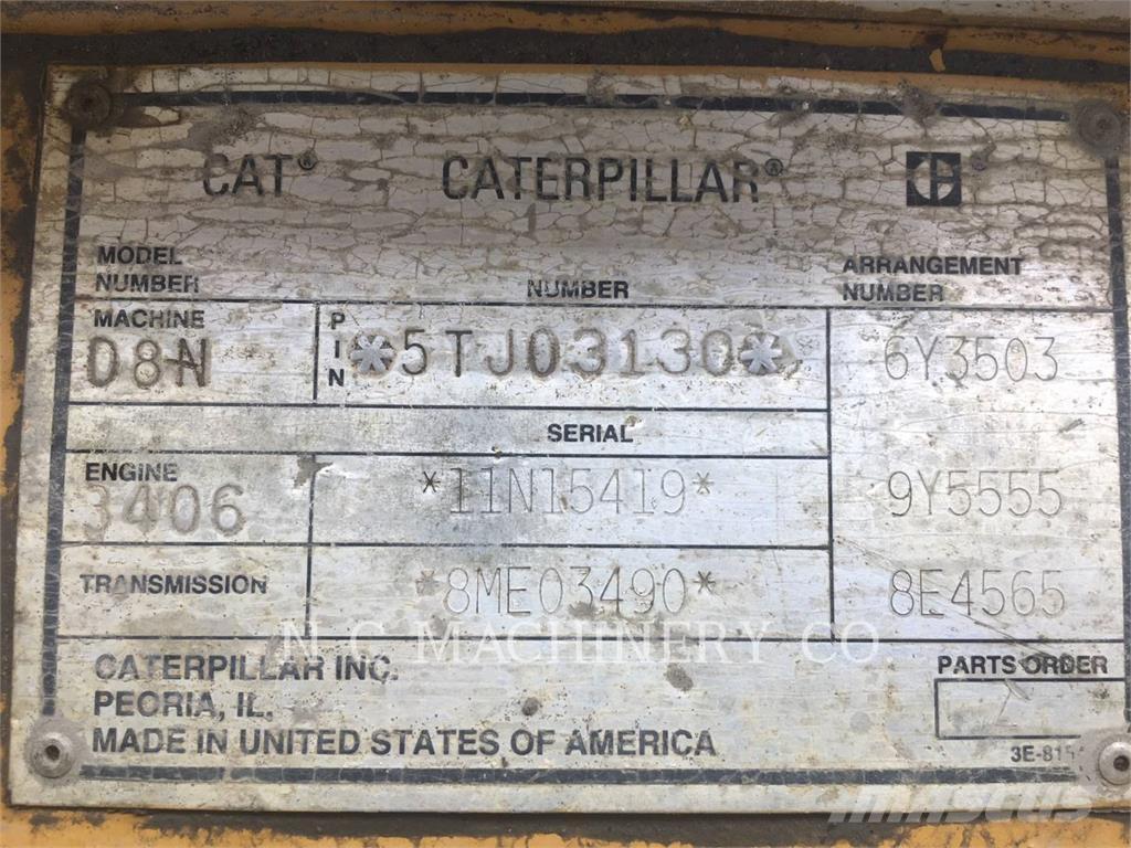 CAT D8N Pásové dozéry