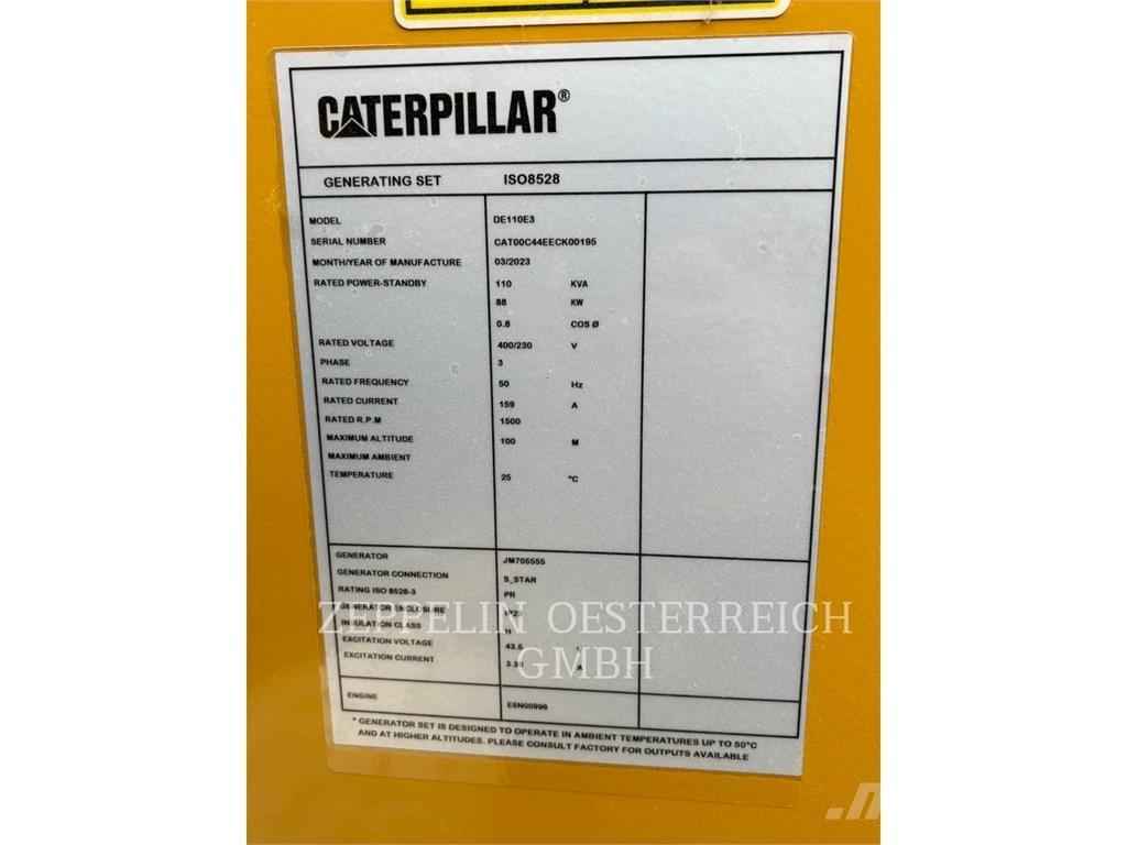 CAT DE110E3 Priemyselné motory