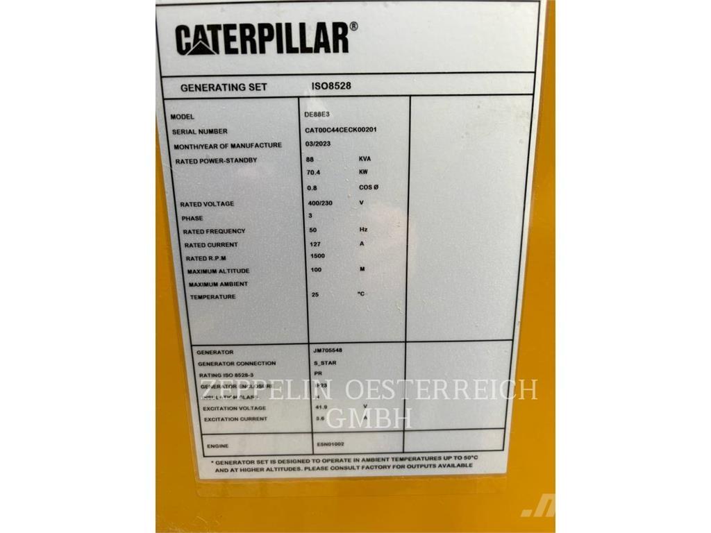CAT DE88E3 Priemyselné motory