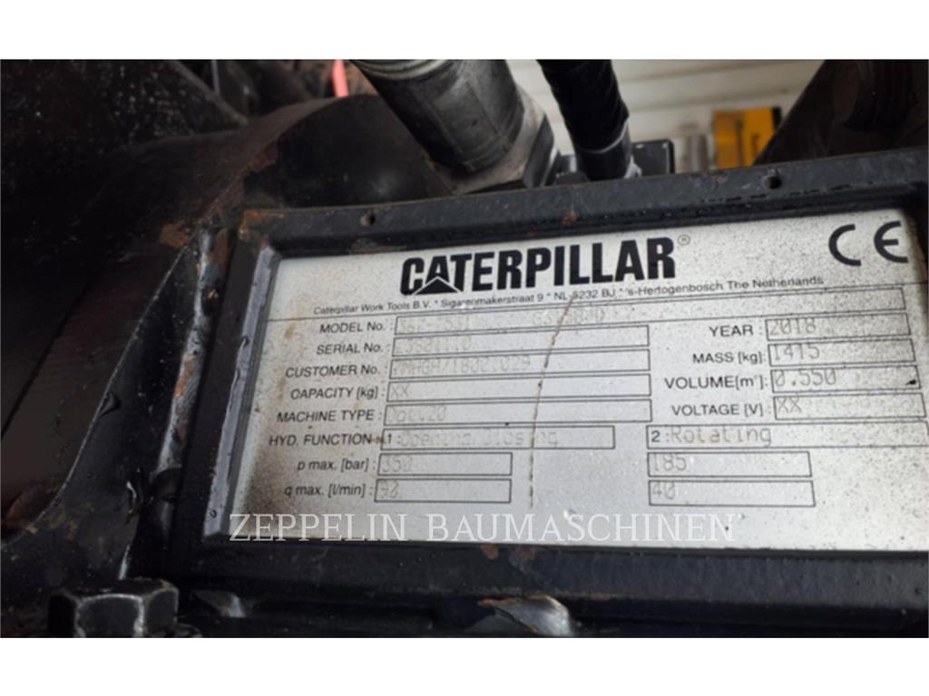 CAT G315B/D Drapáky