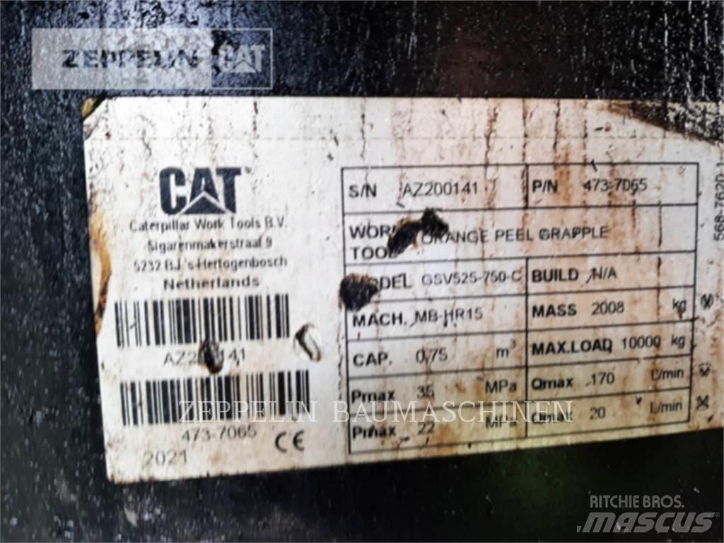 CAT GSV525 MEHRSCHALEN Drapáky