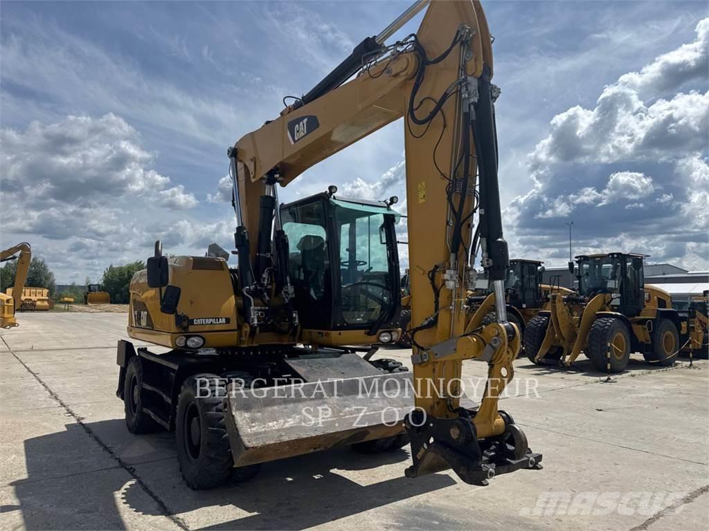 CAT M313D Kolesové rýpadlá