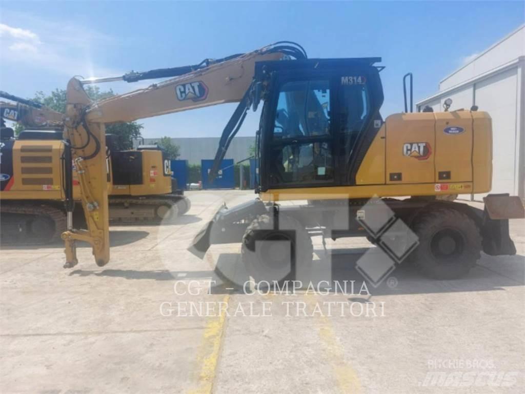 CAT M314 Kolesové rýpadlá