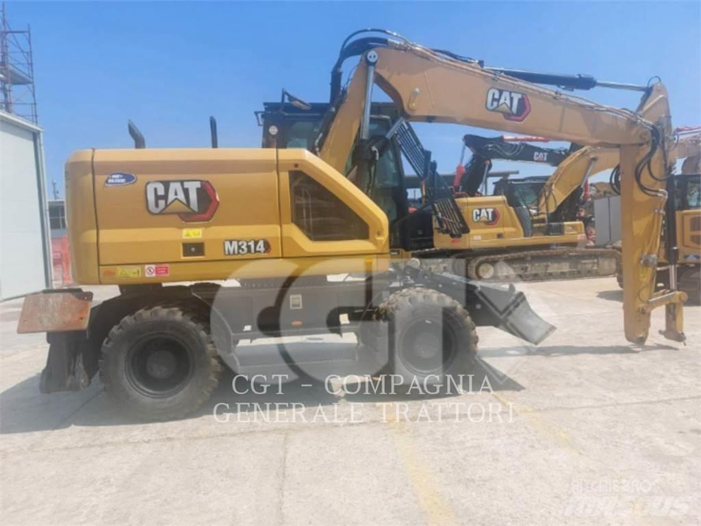 CAT M314 Kolesové rýpadlá