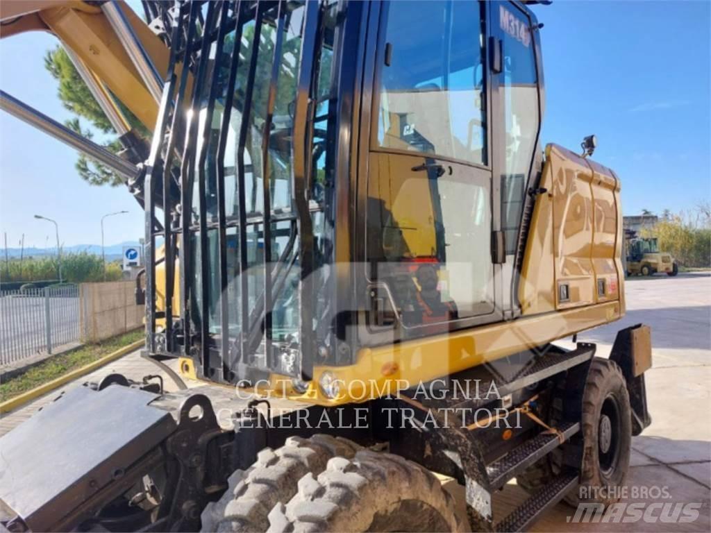 CAT M314 Kolesové rýpadlá