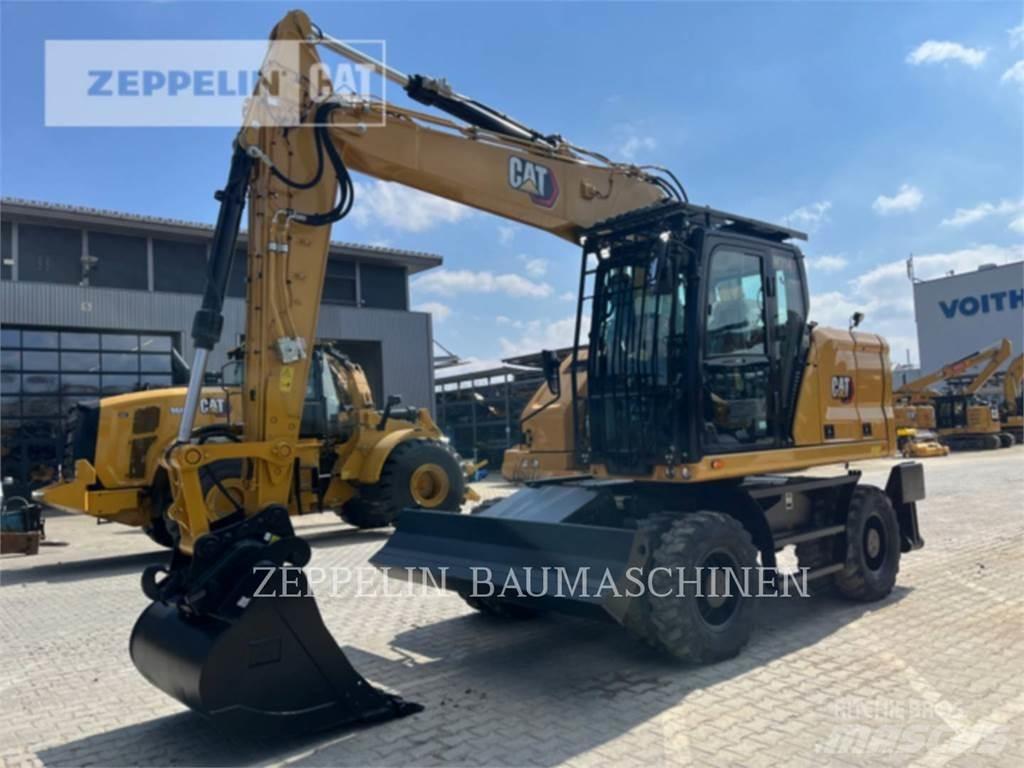 CAT M314-07A Kolesové rýpadlá