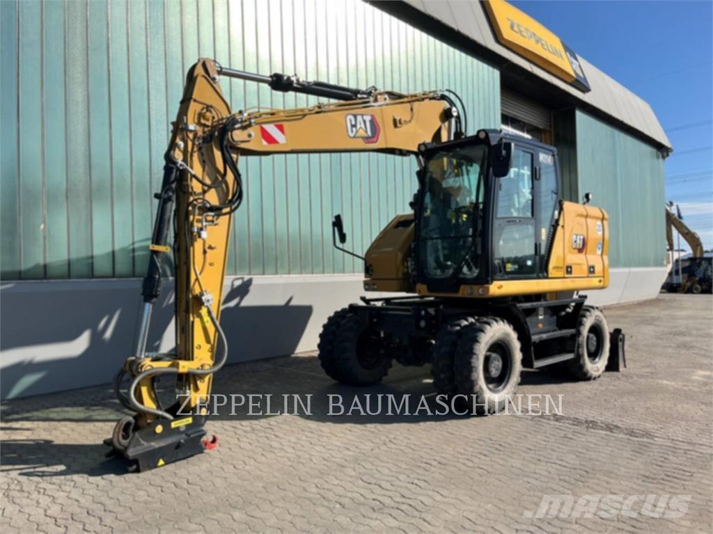 CAT M314-07A Kolesové rýpadlá