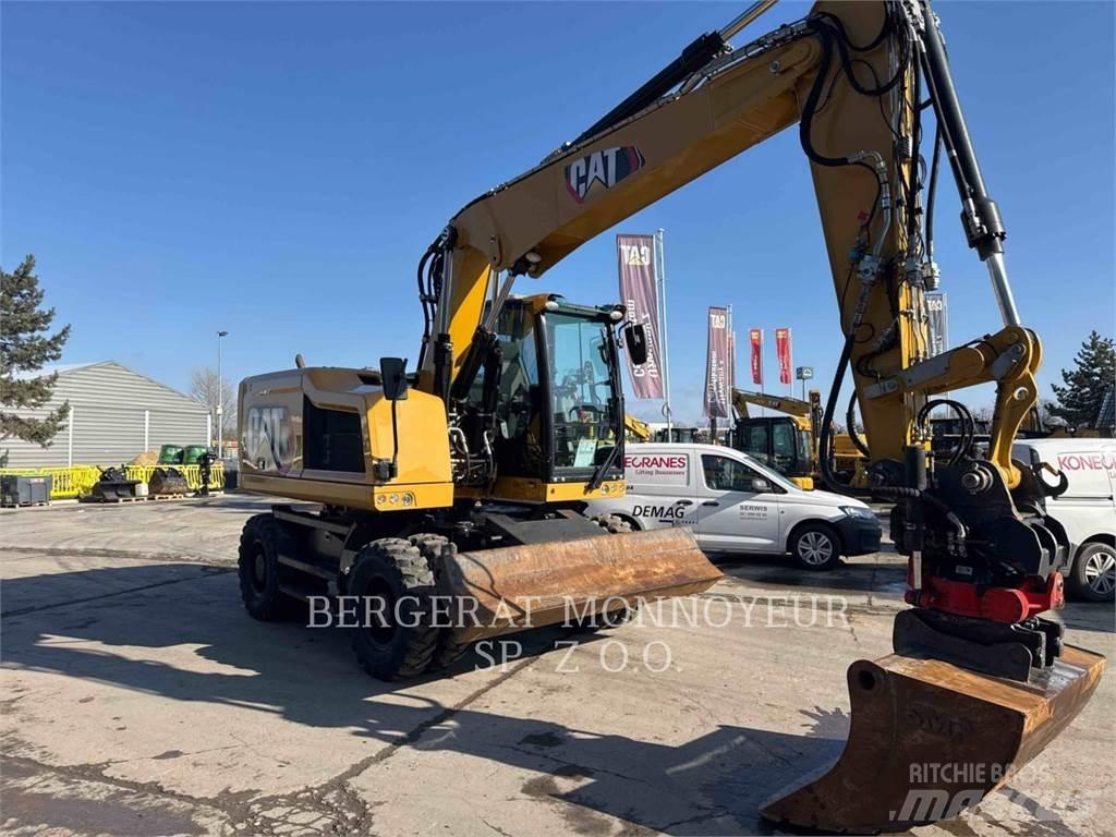 CAT M314F Kolesové rýpadlá
