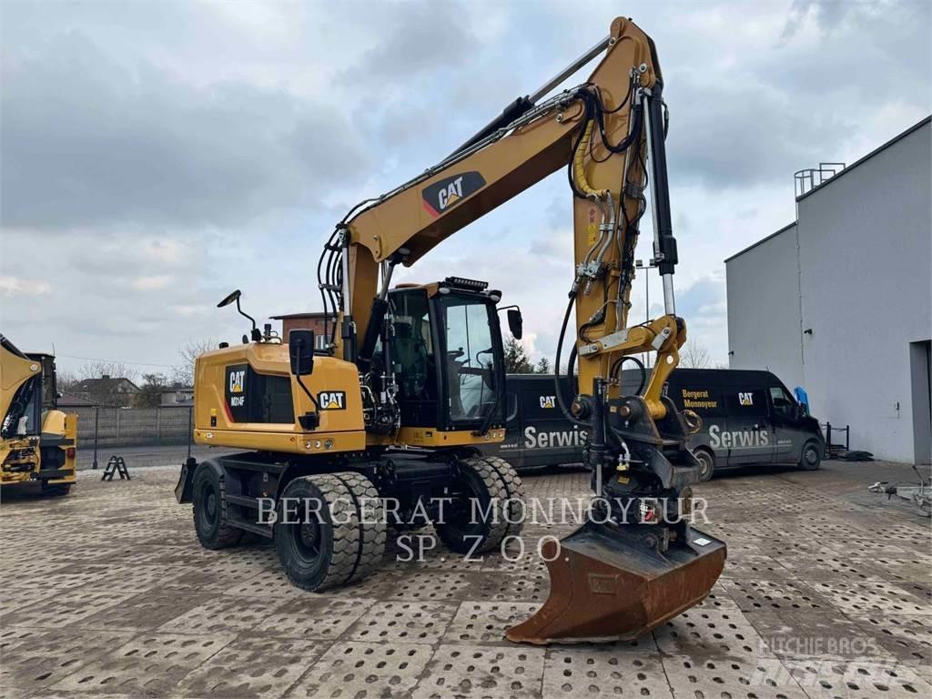 CAT M314F Kolesové rýpadlá