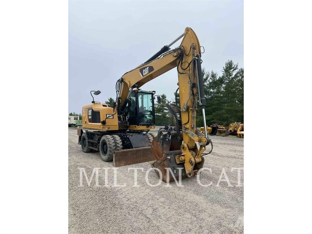 CAT M314F Kolesové rýpadlá