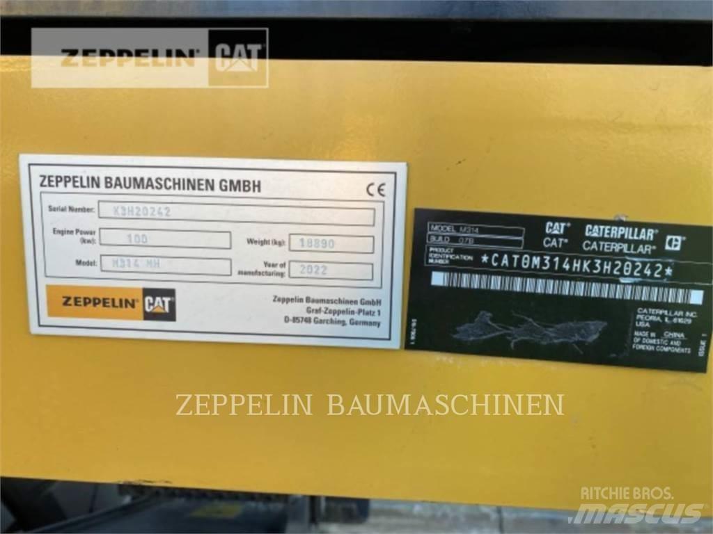 CAT M314MH Demolačné rýpadlá