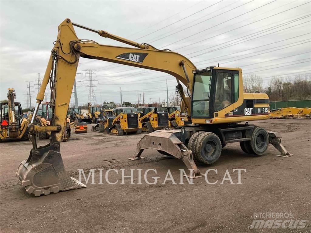 CAT M315 Kolesové rýpadlá