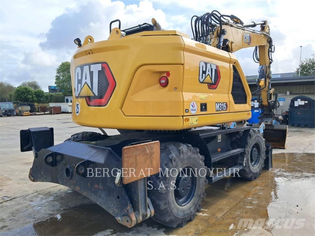 CAT M315 Kolesové rýpadlá