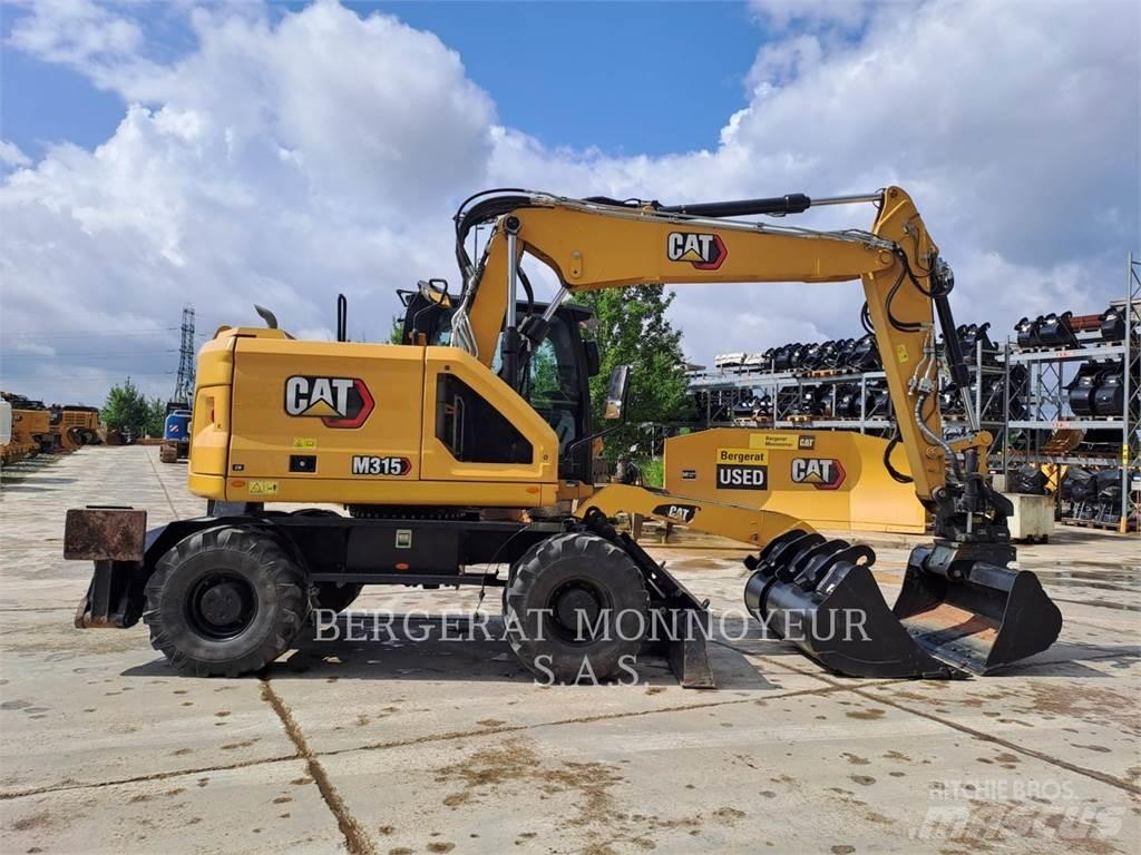 CAT M315 Kolesové rýpadlá