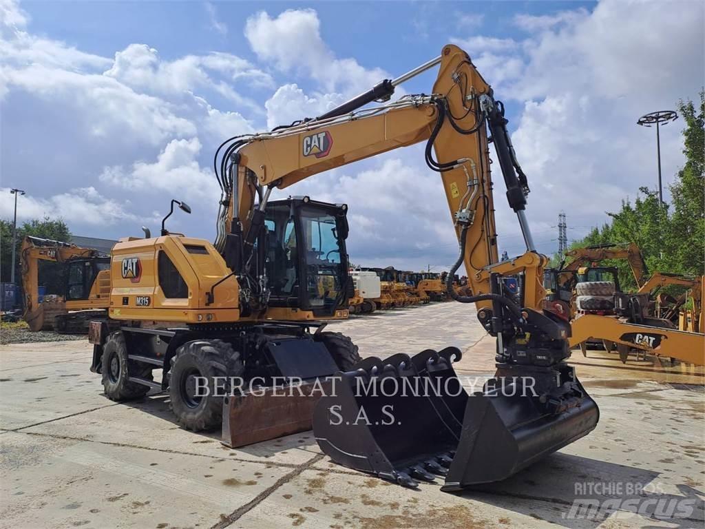CAT M315 Kolesové rýpadlá