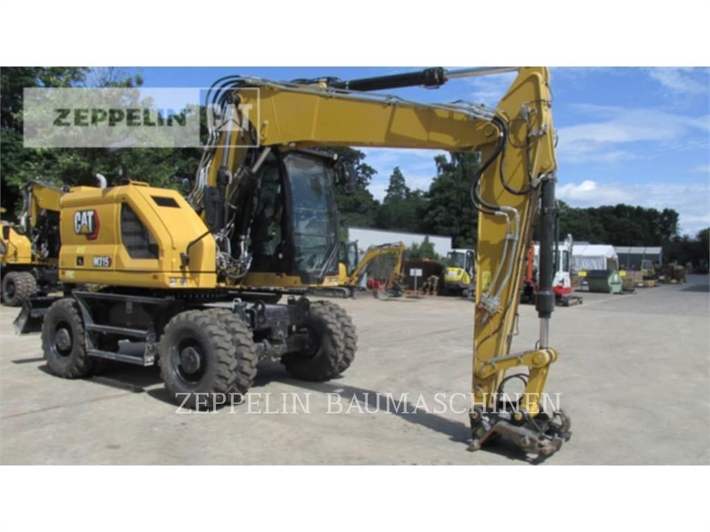 CAT M315-07A Kolesové rýpadlá