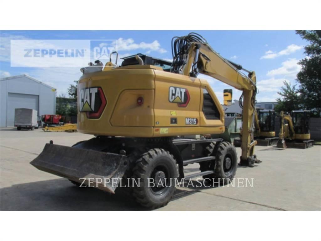 CAT M315-07A Kolesové rýpadlá