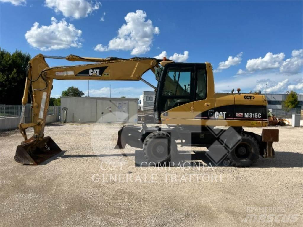 CAT M315C Kolesové rýpadlá