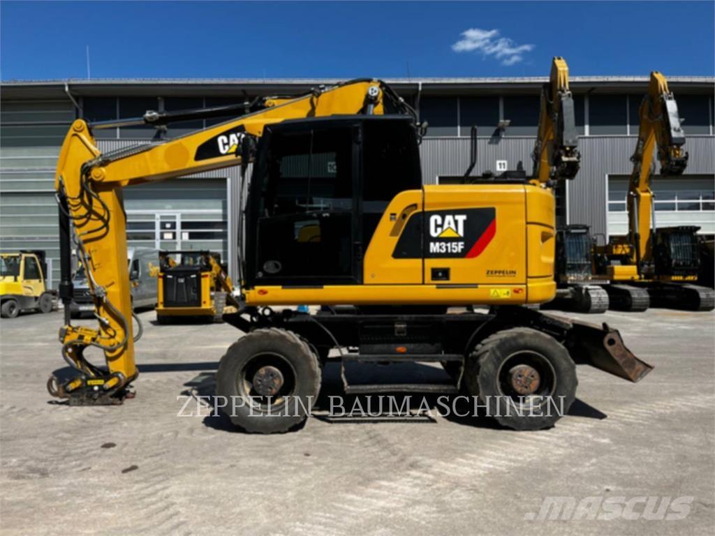 CAT M315F Kolesové rýpadlá