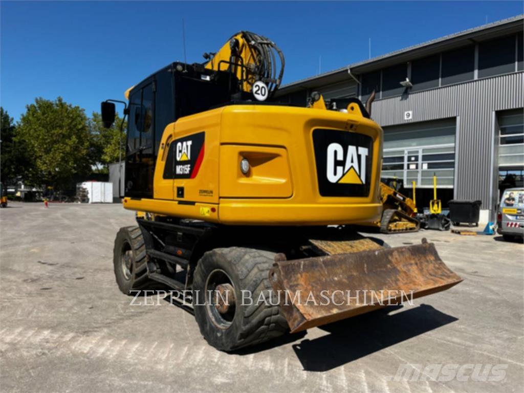CAT M315F Kolesové rýpadlá