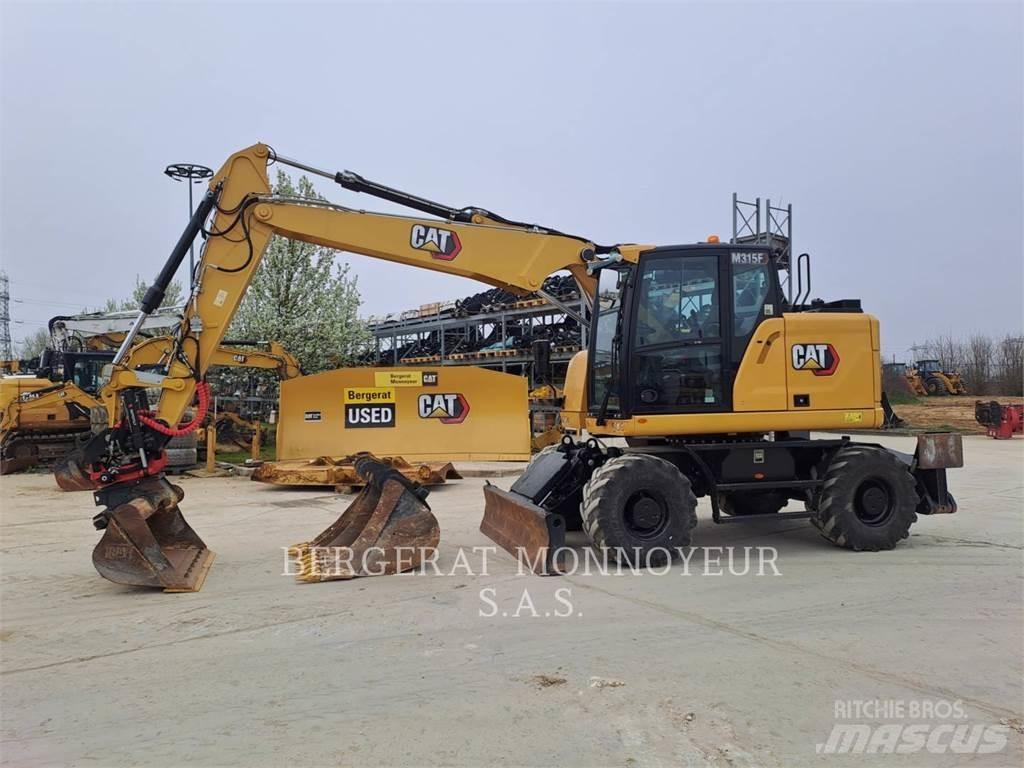 CAT M315F IVC Kolesové rýpadlá