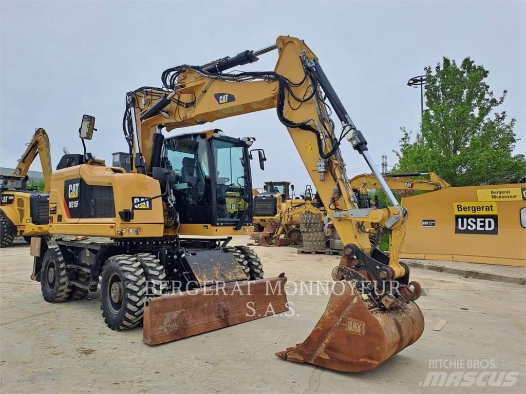 CAT M315F IVC Kolesové rýpadlá