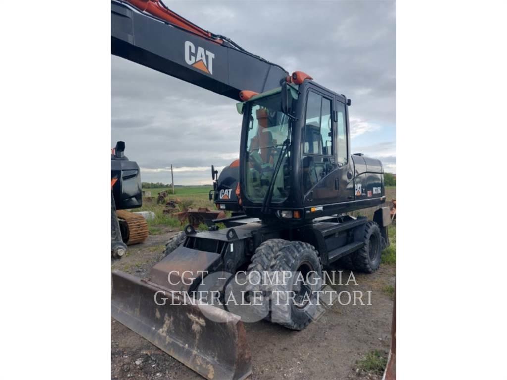 CAT M316C Kolesové rýpadlá