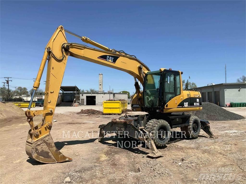 CAT M316C H Kolesové rýpadlá