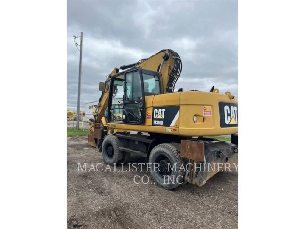 CAT M316D Kolesové rýpadlá