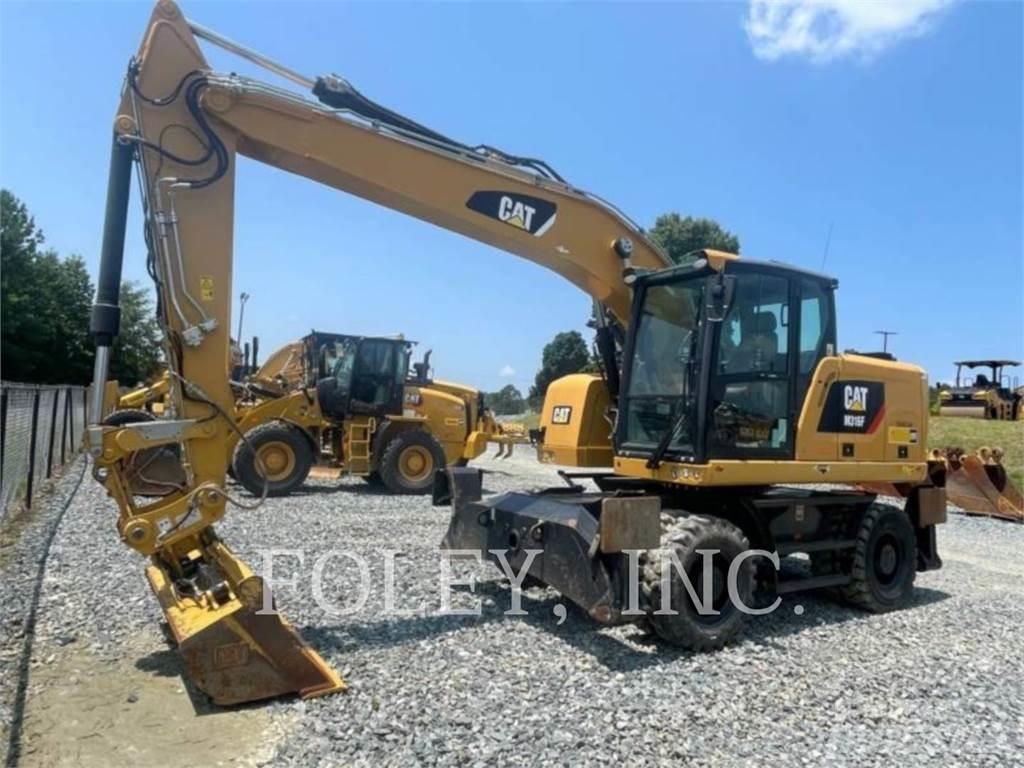 CAT M316F Kolesové rýpadlá