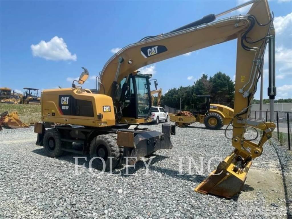 CAT M316F Kolesové rýpadlá