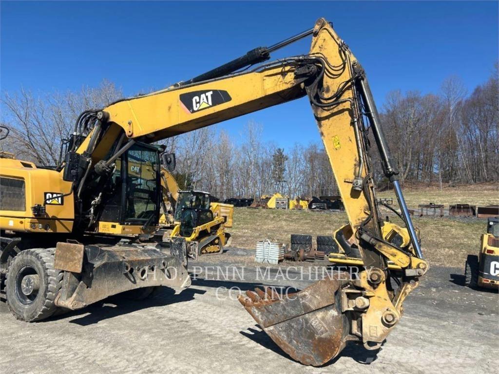 CAT M316F Kolesové rýpadlá