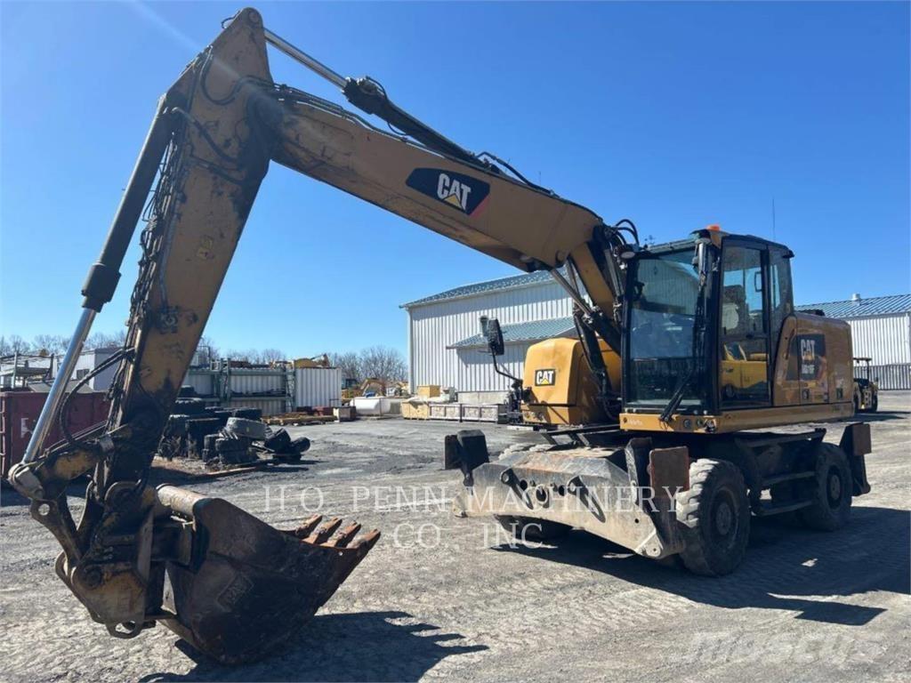 CAT M316F Kolesové rýpadlá