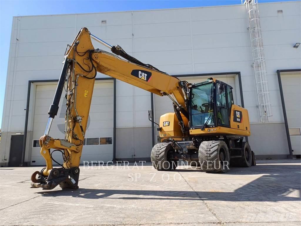 CAT M316F Kolesové rýpadlá