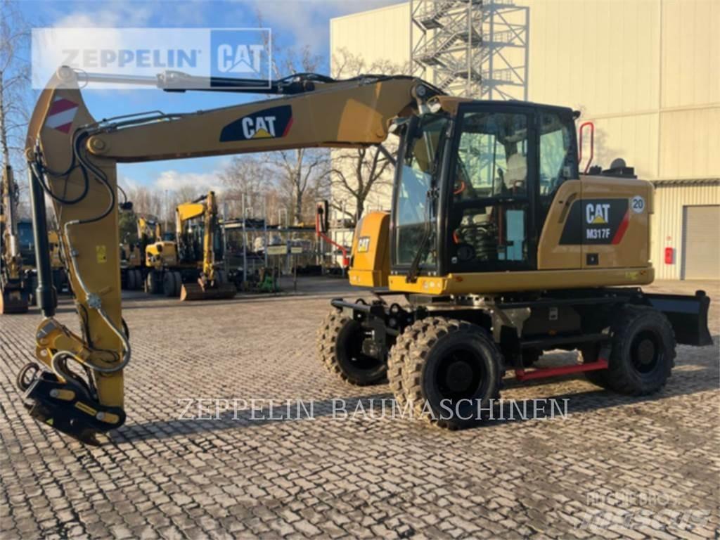 CAT M317F Kolesové rýpadlá